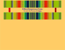 Tablet Screenshot of etherimpress.com